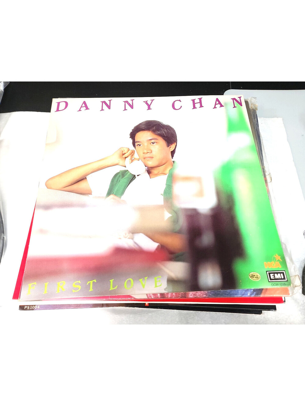 Danny Chan 陳百強 First Love LP Vinyl Record 1979 EMI OCW-1035 Near Mint